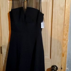 Womens Aidon Mattox black cocktail designer dress size 8